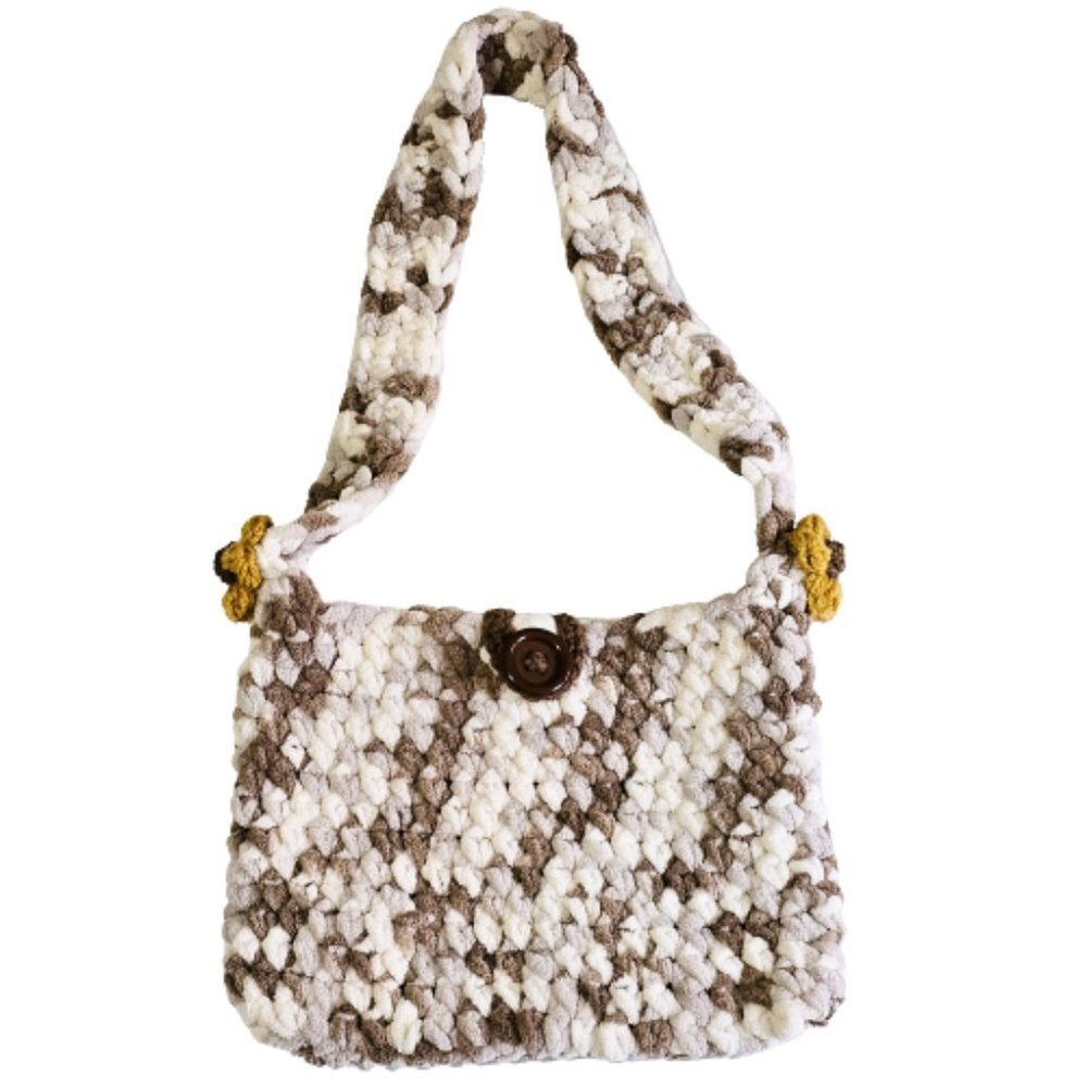 Handmade Crochet Shoulder Bag